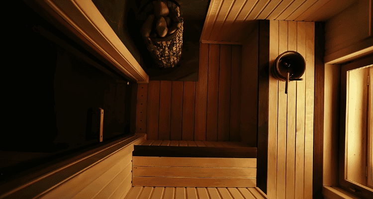 wood sauna design