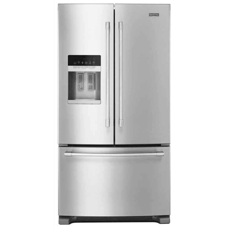Maytag 25 Cu. Fridge Prancis Stainless