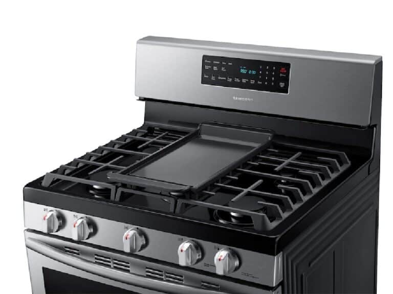 Samsung Gas Oven Freestanding Gas Range with Convection in Stainless