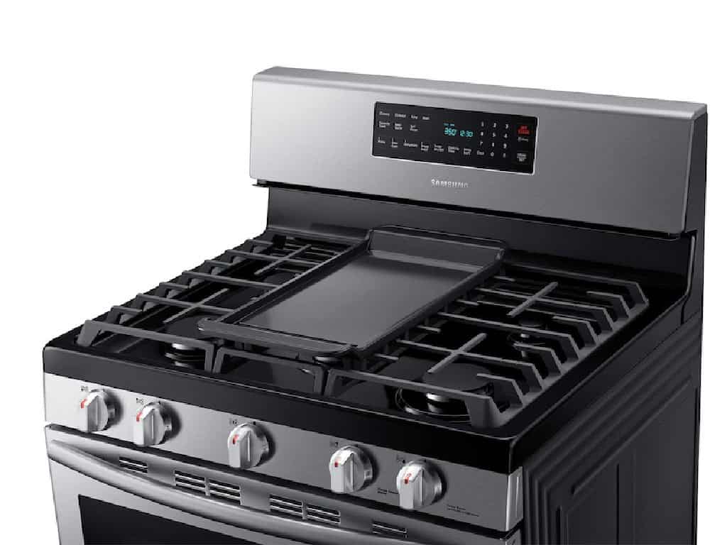 Samsung Gas Oven Freestanding Gas Range with Convection in Stainless