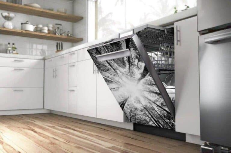 Dishwasher Mock Up Vinyl Stickers