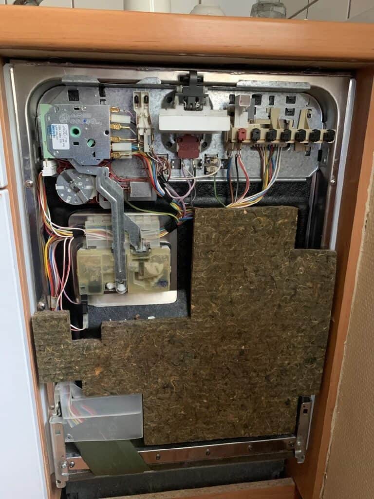 Dishwasher trips breaker at the end of cycle